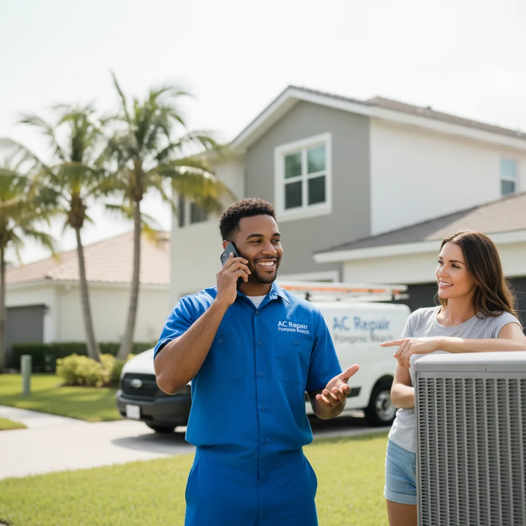 AC Repair Pompano Beach customer support in Adamstown